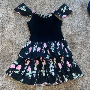 LOVESHACKFANCY Sanam Dress in Painted Mime Size US 4